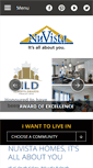 Mobile Screenshot of nuvistahomes.com